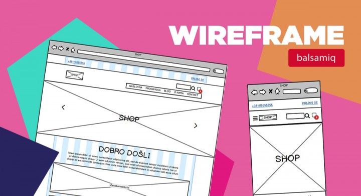 Praktičan rad: Wireframe