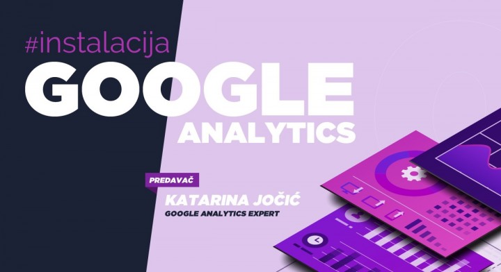 Grupna slika Google Analytics, povezivanje sa sajtom