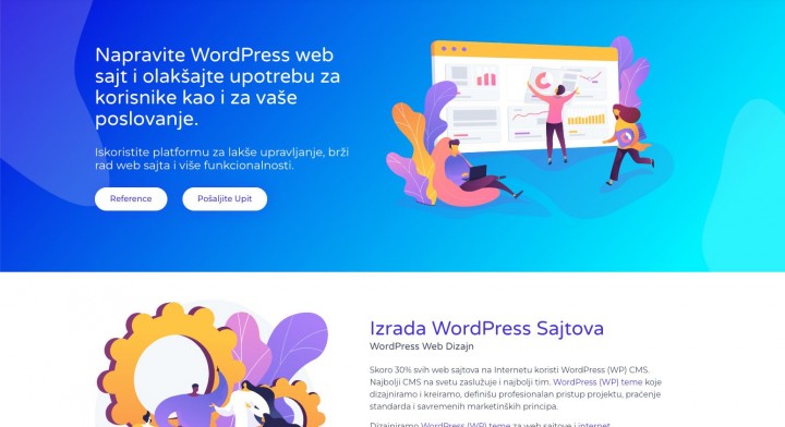 WordPress Web Dizajn