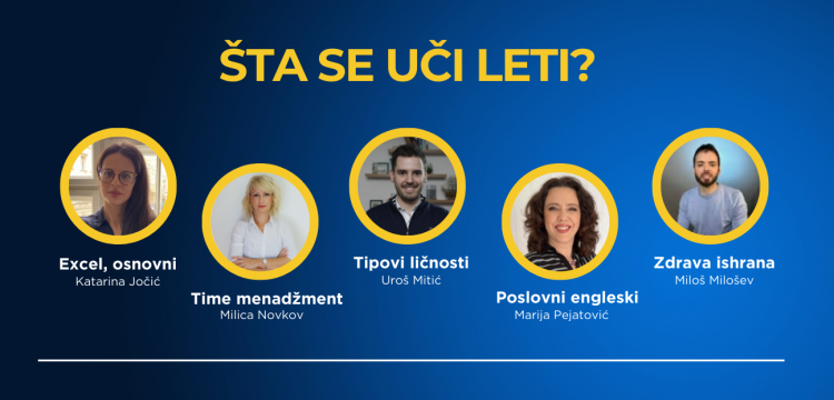 Najgledaniji letnji kursevi