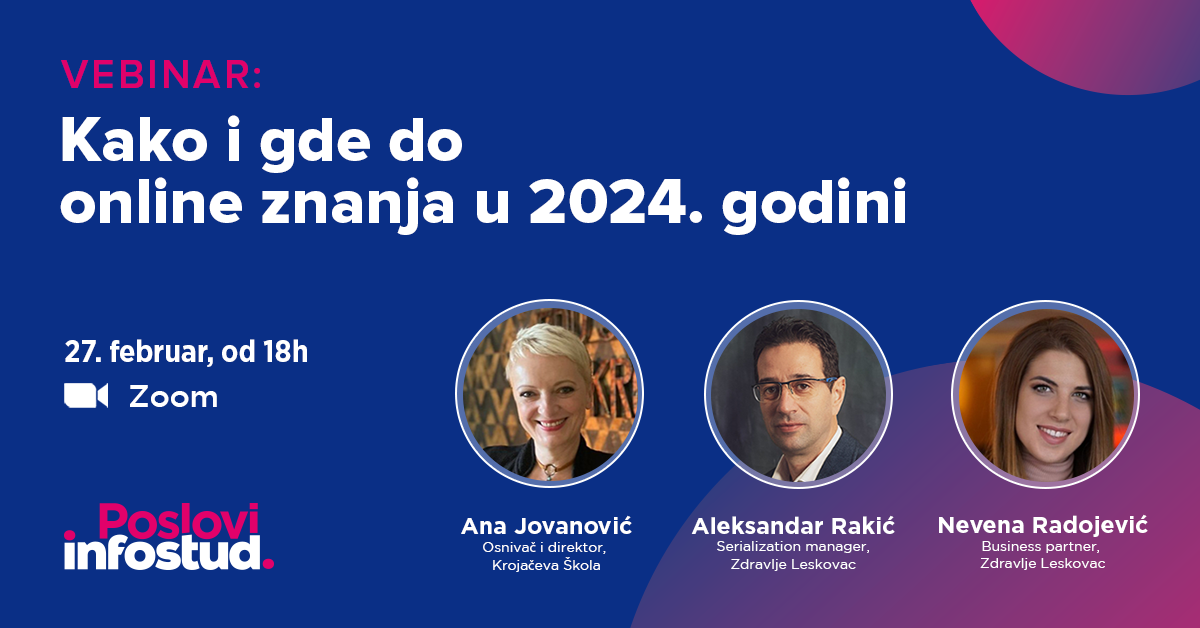 Poslovi Infostud vebinar