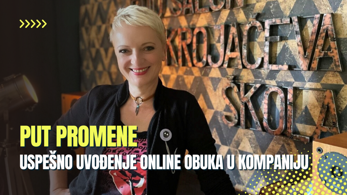 Put promene – Uspešno uvođenje online obuka u kompaniju